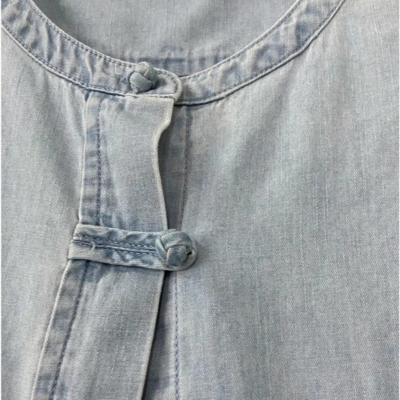 J Jill Denim Button Down Size Medium Petite - Picture 4 of 8